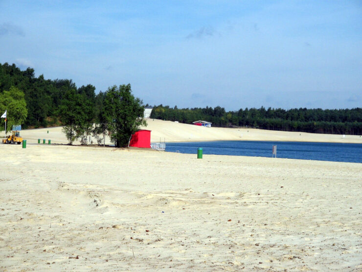 Sandstrand wie am Meer Bild: Silbersee II