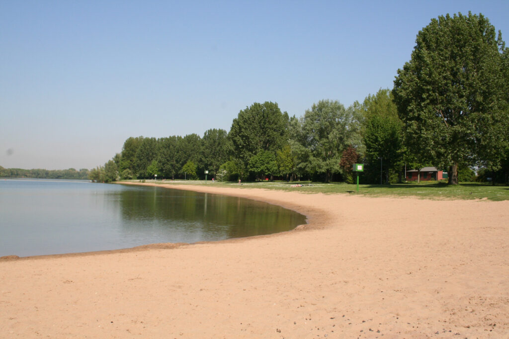 Kleiner Strand zum sonnen und entspannen Bild: Stadtverwaltung Wesel