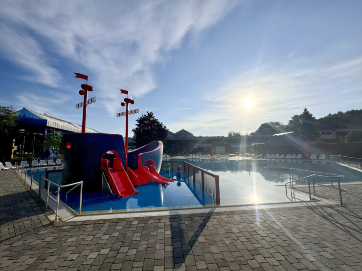 Das Piratenschiff im Freibad Spaßbad Wischlingen Bild: Revierpark Wischlingen GmbH