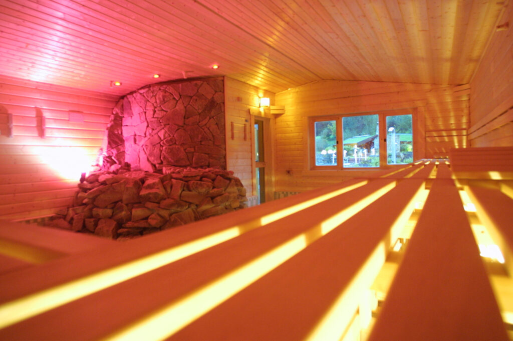 Saunabereich mit tollem Ambiente
Foto: Revierpark Gysenberg Herne