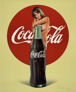 Mel Ramos, Coke, 1972 © VG Bild-Kunst, Bonn 2015