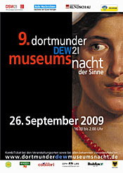 Plakat der 9. Dortmunder DEW21-Museumsnacht