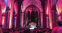 Illuminierte St. Reinoldi-Kirche, Dortmund