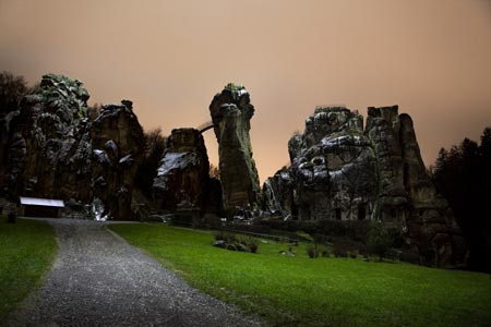 Externsteine im Teutoburger Wald, Foto: Tourismus NRW