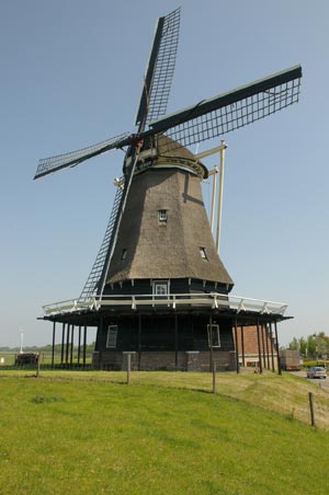 Die Mühle De Herder, Medemblik, Foto: pixabay, egrivel2