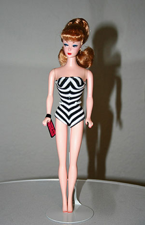 Eine rothaarige Barbie von 1959, Foto: Bettina Dorfmann