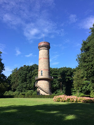 Der Toelleturm in den Barmer Anlagen, Foto: Barmer Verschönerungsverein e.V.