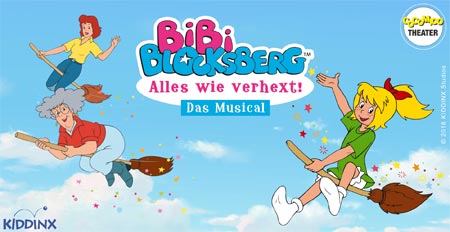 Das Bibi Blocksberg-Musical ist ein großer Erfolg, Foto: COCOMICO Theater