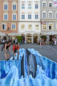 3D Straßenmalerei Christiane Jessen-Richardsen