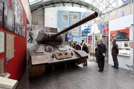 Panzer im Haus der Geschichte, Fotocredit: Martin Magunia, Stiftung Haus der Geschichte