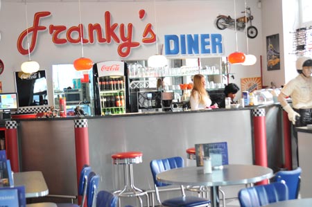 Tolles Ambiente in Frankys Diner, Foto: Fenja Vormann