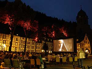 Filmschauplatz in Monschau 2012
