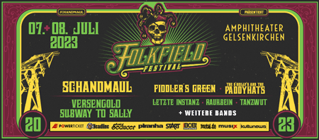 FOLKFIELD Festival, Plakat von: Veranstalter