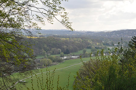 Blick über ein grünes Tal, Foto: Stadt Hattingen