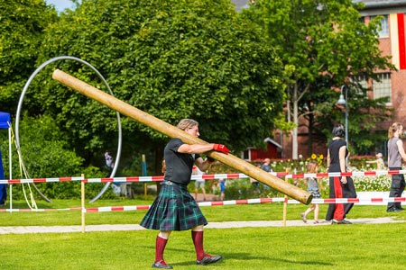 Highland Games in Hamm, Foto: Thorsten Hübner