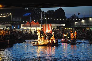 Kanalfestival Lampionkorso, Foto: Stadt Datteln