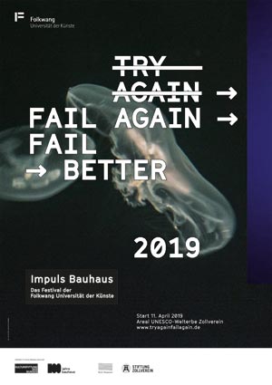 Try again, fail again, fail better - IMPULS BAUHAUS, Foto: Folkwang Universität
