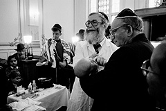 Michael Kerstgens: Brit Millah Synagoge, Russen Juden Deutsche
