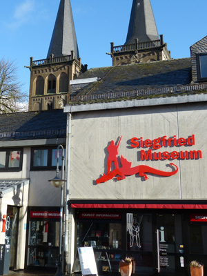 Das Siegfriedmuseum Xanten von außen, Foto: Siegfriedmuseum Xanten