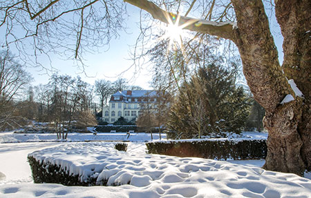 Der Raffelbergpark im Winter, Foto: Volker Flecht