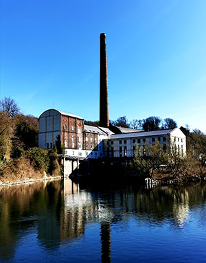 Die Horster Mühle ist jetzt ein aktives Wasserkraftwerk, Foto: Diana Blinkert