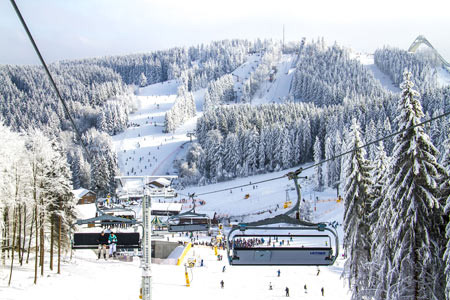 Blick vom Sürenberg im Skiliftkarussell, Foto: Wintersport-Arena Sauerland