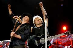 Bon Jovi in der o2 Arena in London 24.6.07