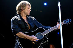 Bon Jovi in der o2 Arena in London 24.6.07.