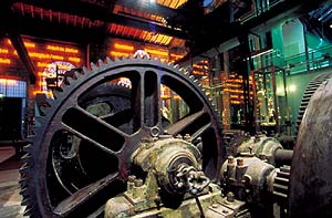 Eisen- und Stahlindustrie im LVR Industriemuseum Oberhausen