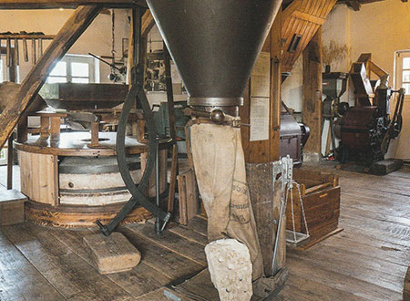 Innenbereich der Rinkeroder Mühle, Foto: Mühlenmuseumsverein Rinkerode e.V.
