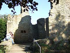 Die Ruine der Hohensyburg in Dortmund