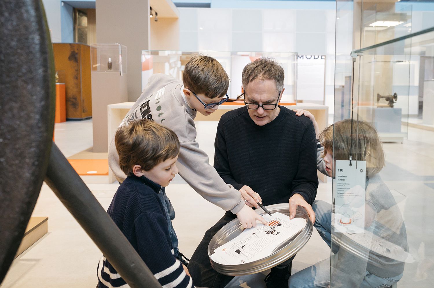 Charlie von der Rolle im LWL-Museum für Archäologie und Kultur