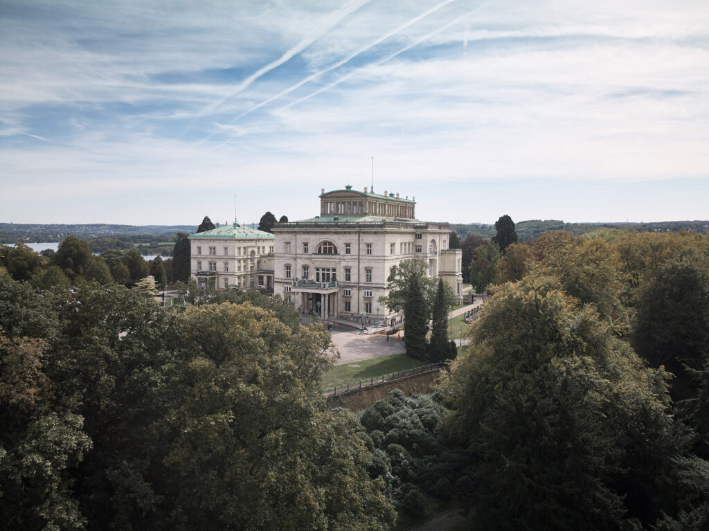 Villa Hügel - Nordfassade Bild: Alfried Krupp von Bohlen und Halbach-Stiftung Fotograf: Peter Gwiazda