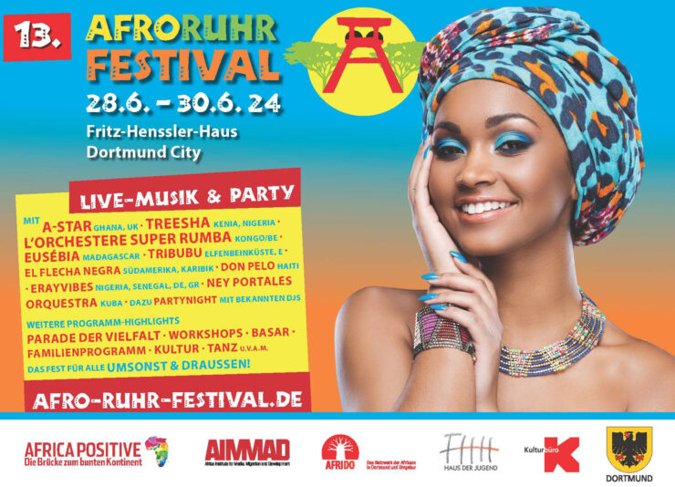 Afro Ruhr Festival, Plakat: Veranstalter