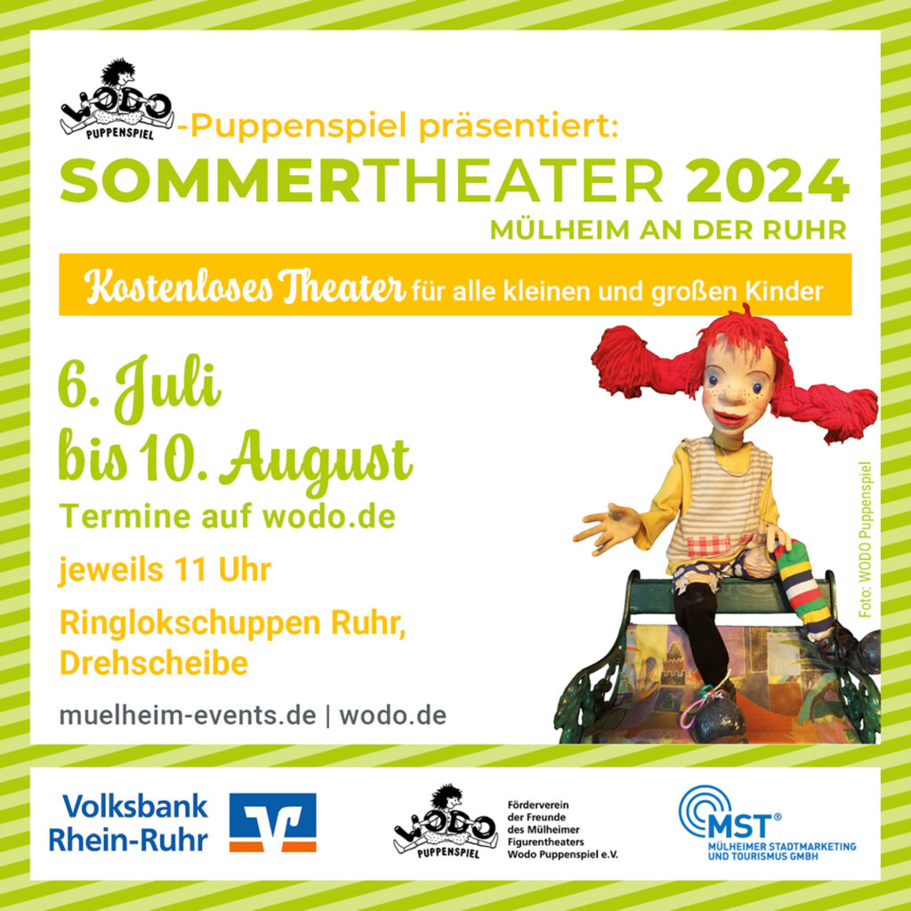 Sommertheater 2024 Plakat
Bild: WODO Puppenspiel