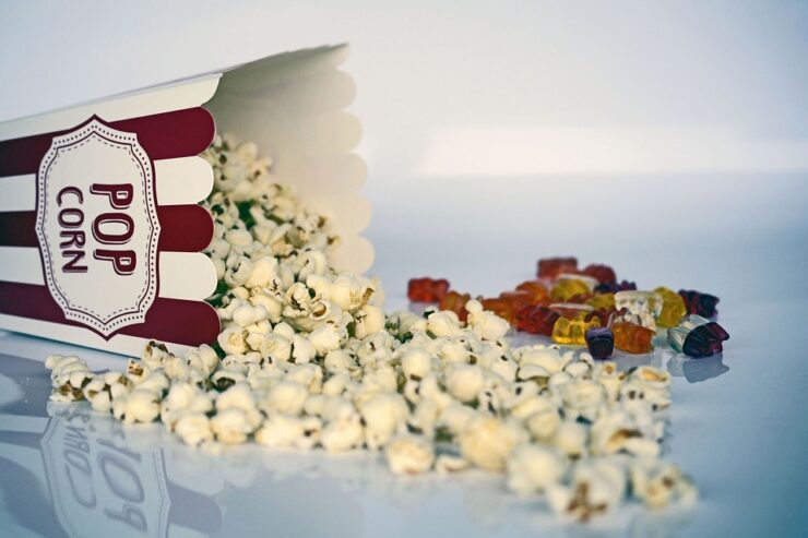 Popcorn movie theater Bild: pixabay