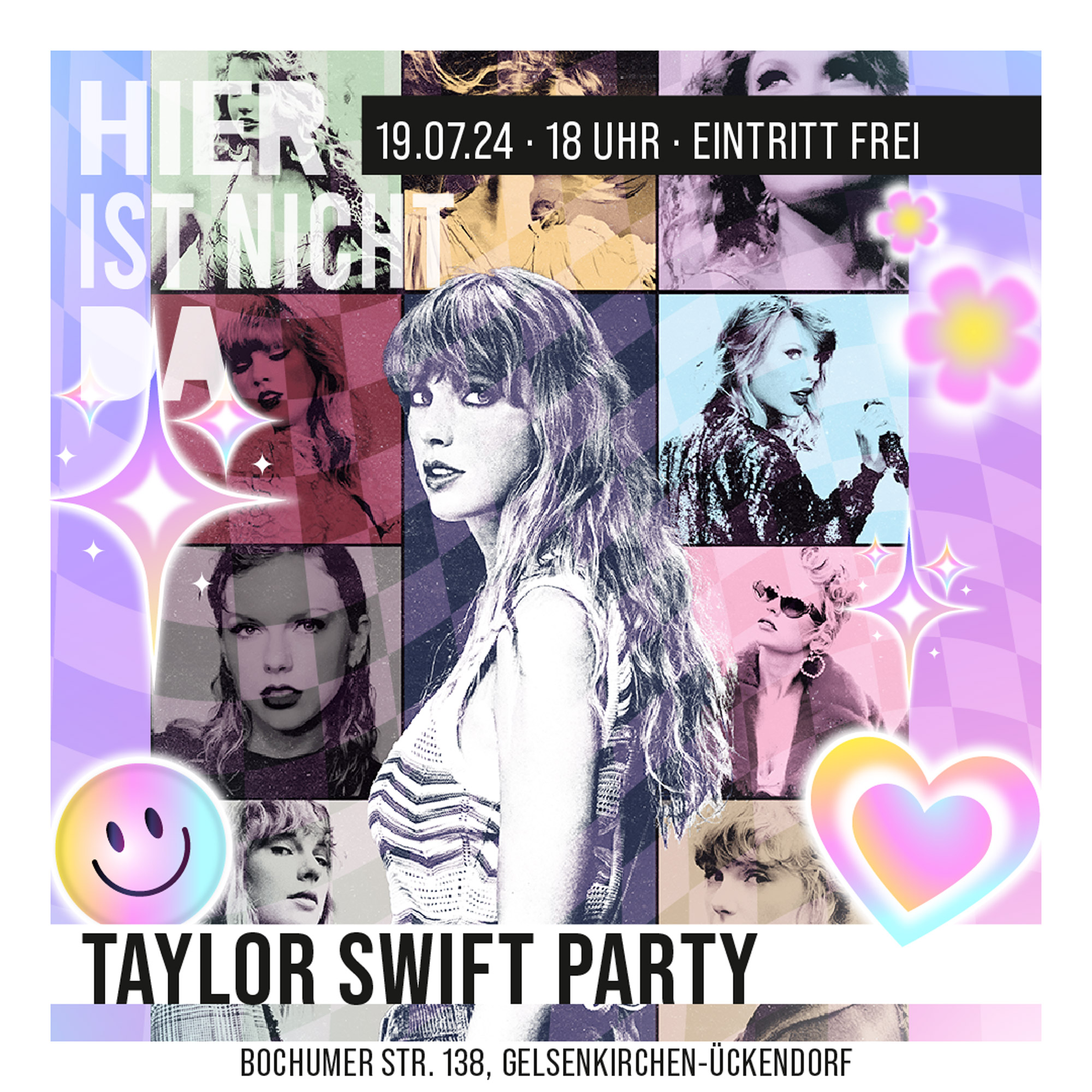 Veranstaltung: Taylor Swift Party im HIER IST NICHT DA