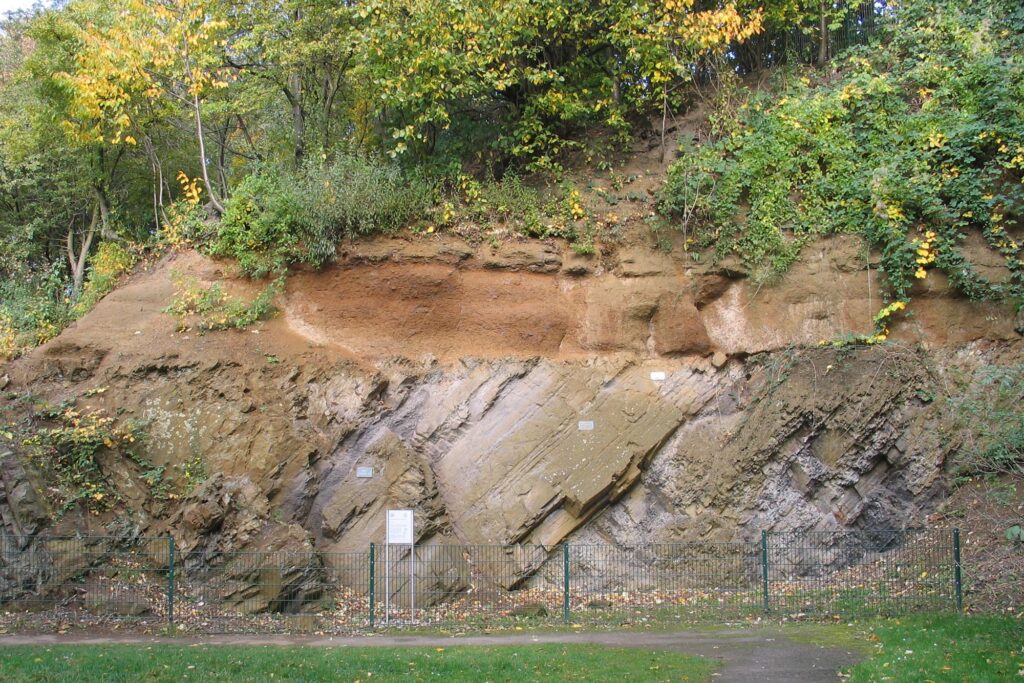 Schichten aus verschiedenen Zeiten Bild: Gabriele Wolf, Stadt Bochum