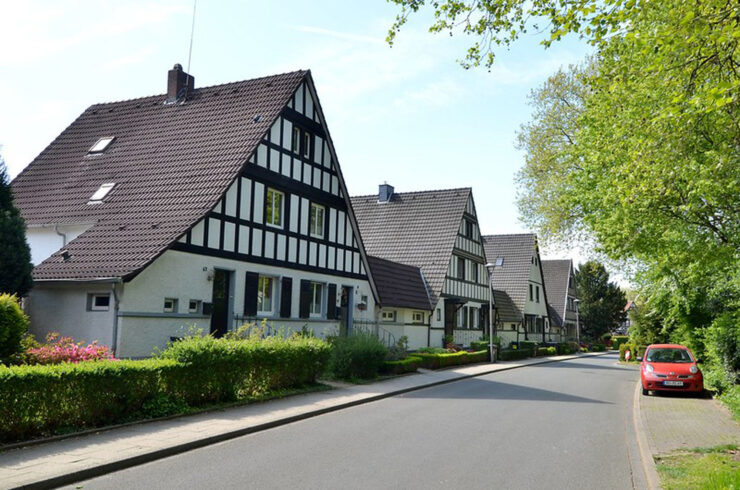 Häuser der Bergarbeitersiedlung Dahlhauser Heide Bild: Stadt Bochum, Kommunikationsservice