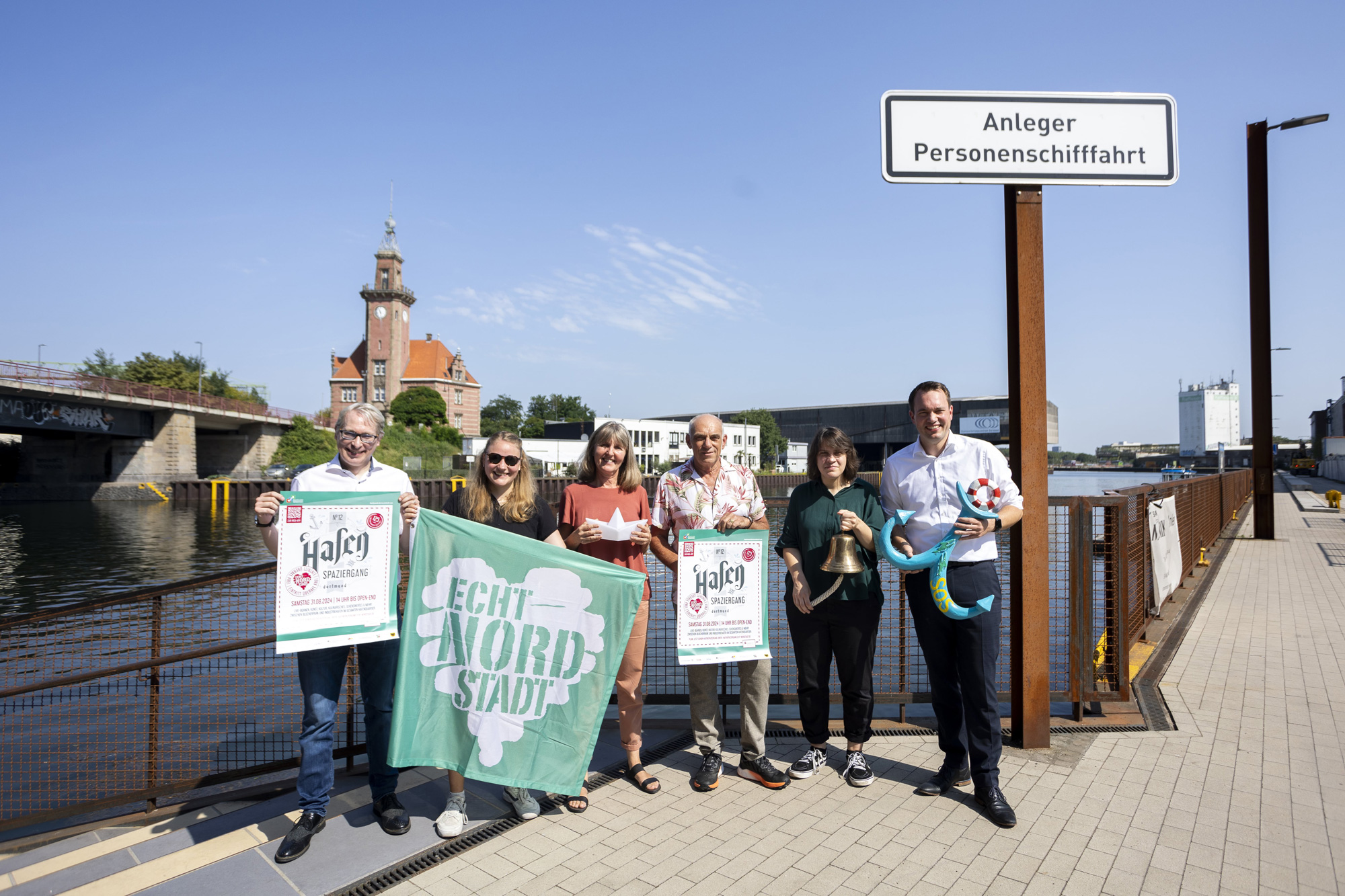 Veranstaltung: 125 Jahre Dortmunder Hafen – Das Hafenquartier feiert beim „Hafenspaziergang“