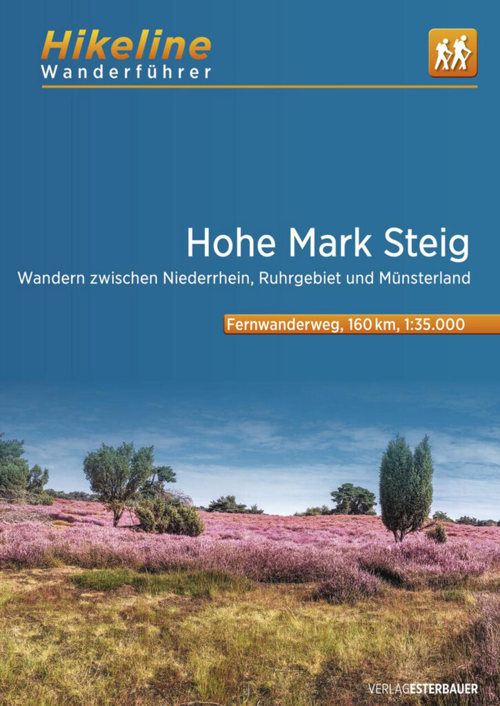 Cover des Wanderführers Hohe Mark Steig Bild: Verlag Esterbauer