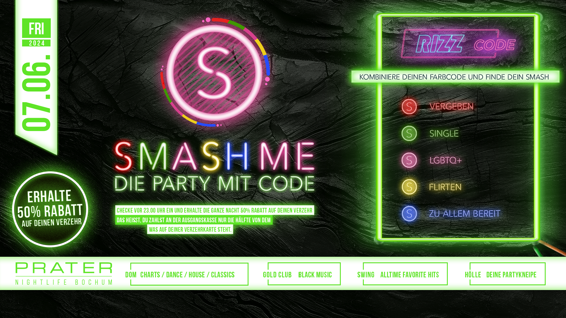 Smash Me – Die Party mit Code –