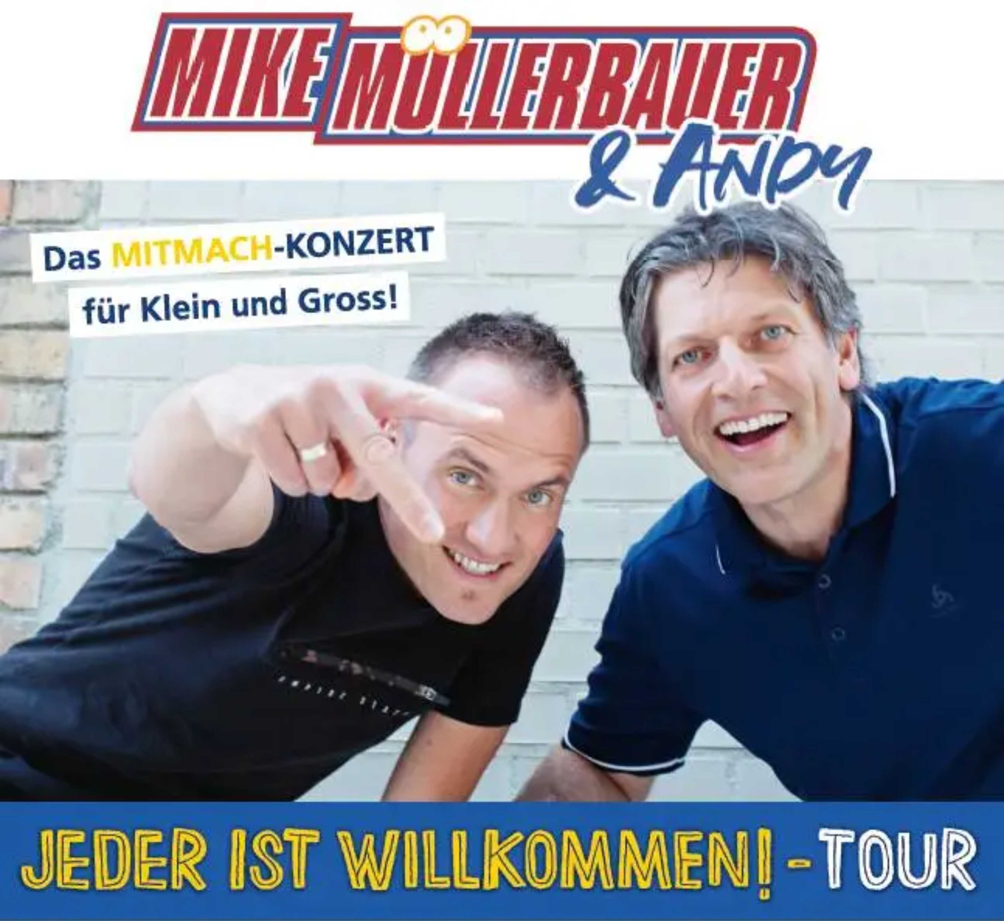 Mike Müllerbauer – Familien-Mitmachkonzert „Jeder ist Willkommen!“