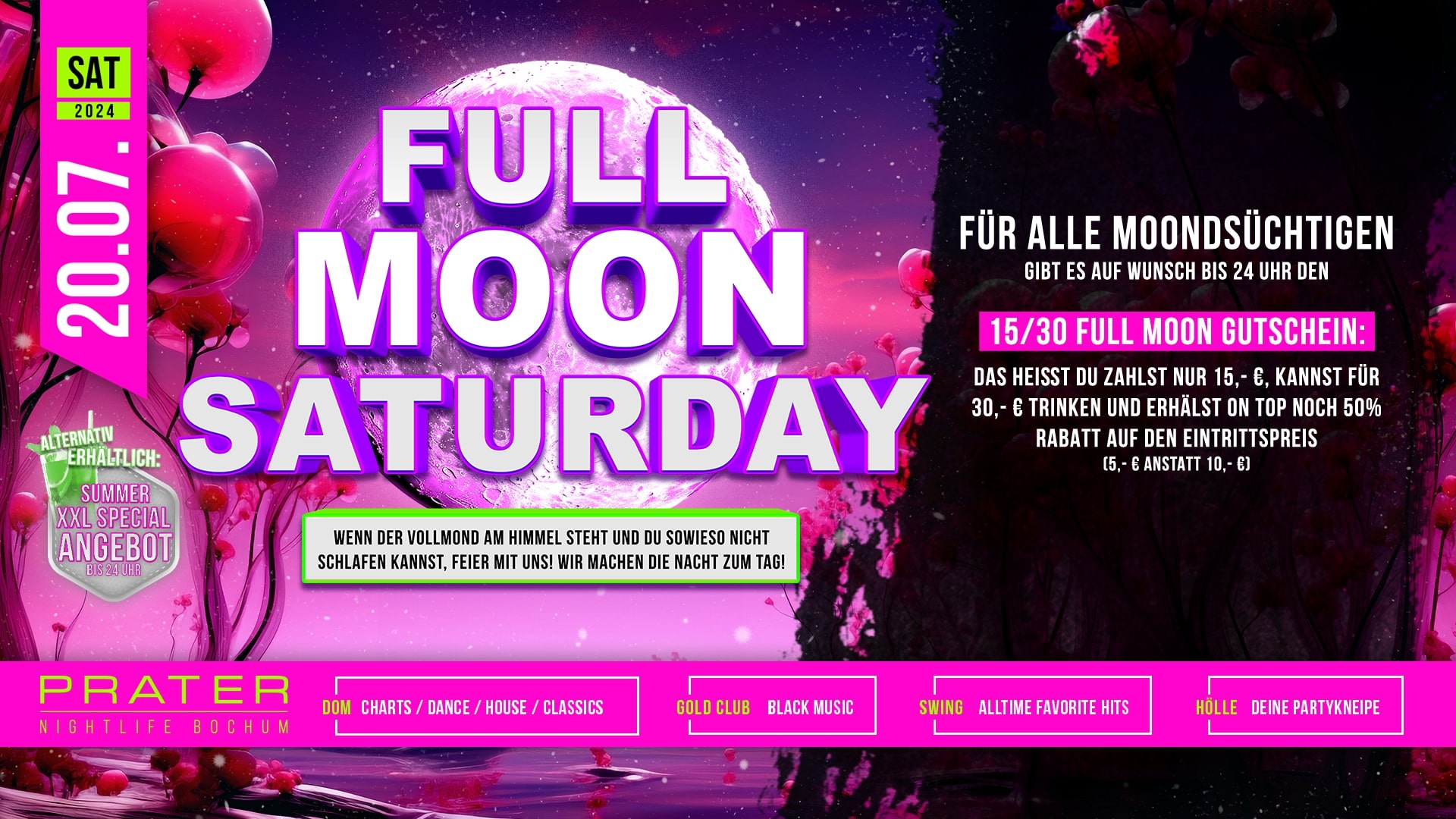 Full Moon Saturday